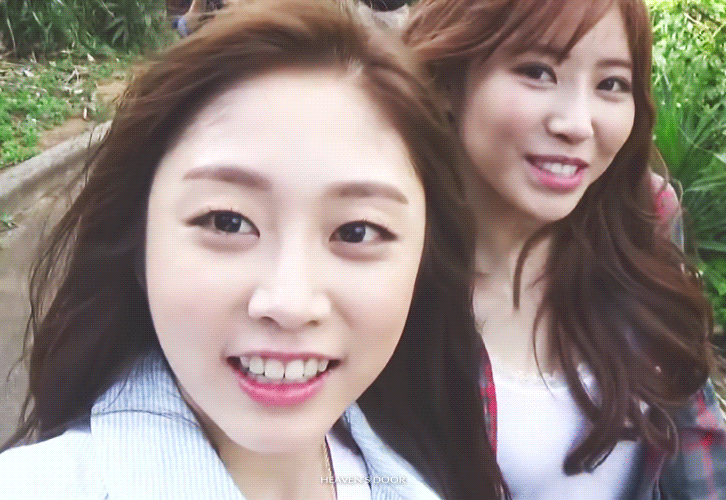 [러블리즈] 서지수 & 이미주 커플 gif | 인스티즈
