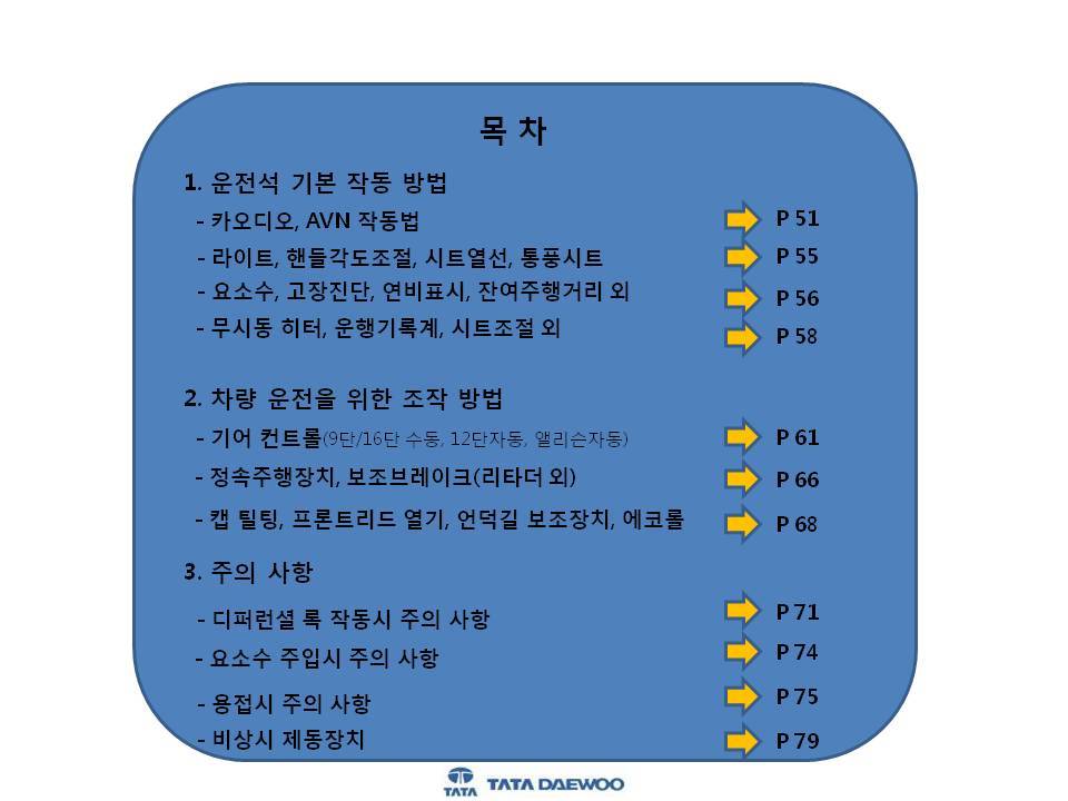 대우트럭 이미지