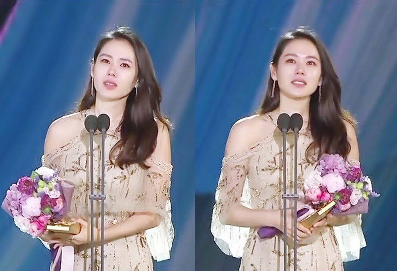 어제자 백상예술대상 손예진.gif | 인스티즈