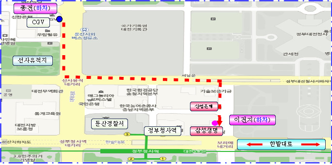 시외버스정류소 이미지