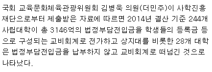 학생들 등록금에 빨대꼽은 초악질 28개 사립대학 명단 | 인스티즈