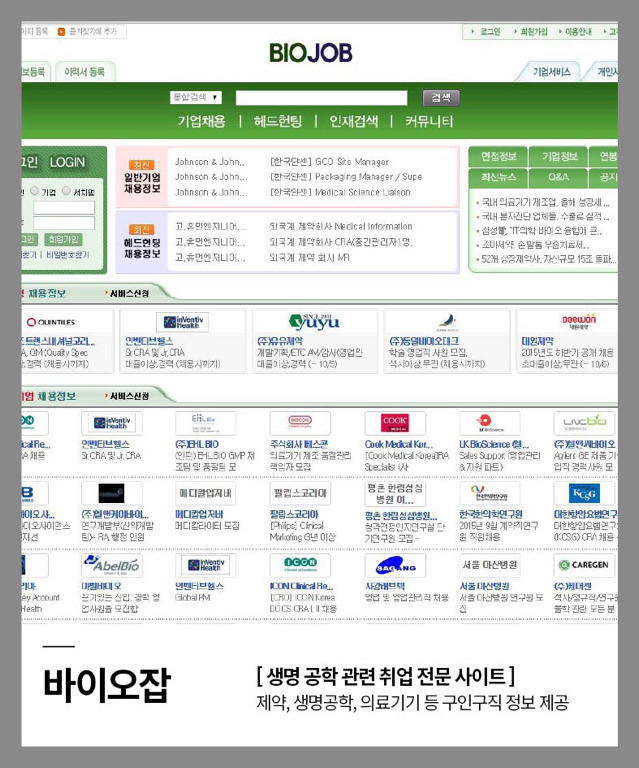 전문 업종별 취업 사이트 모음 2탄 | 인스티즈