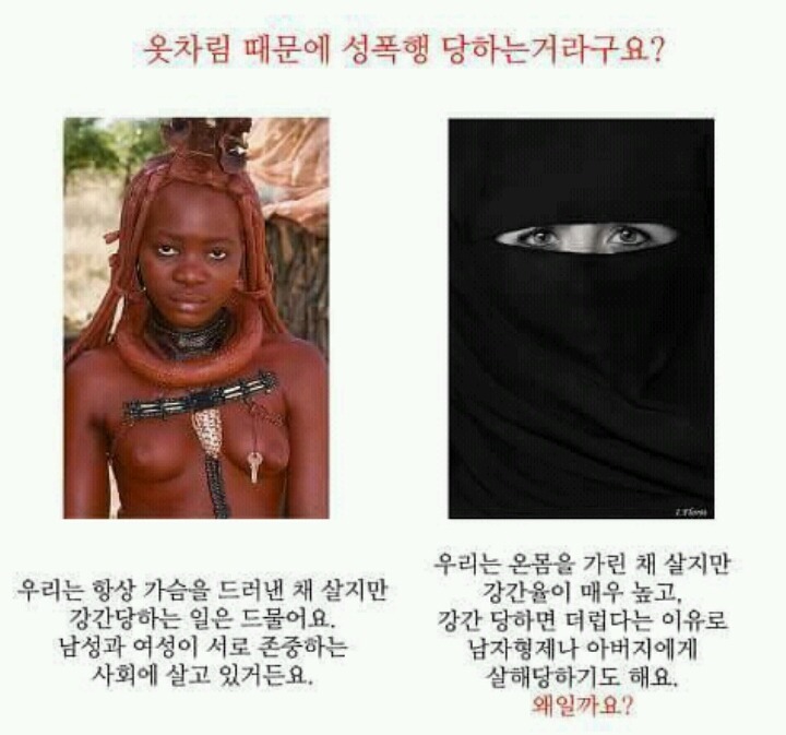 옷차림 때문에 성폭행 당하는 거라구요? | 인스티즈