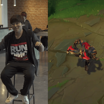 skt 롤드컵 스킨 귀환모션 | 인스티즈