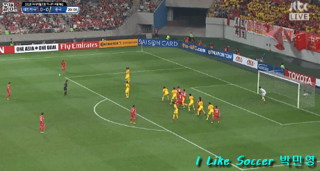 대한민국 선제골.gif [대한민국1-0중국] | 인스티즈