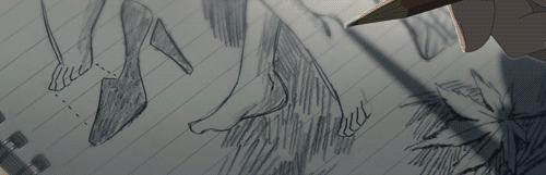 애니메이션이 그리는 그림.gif | 인스티즈
