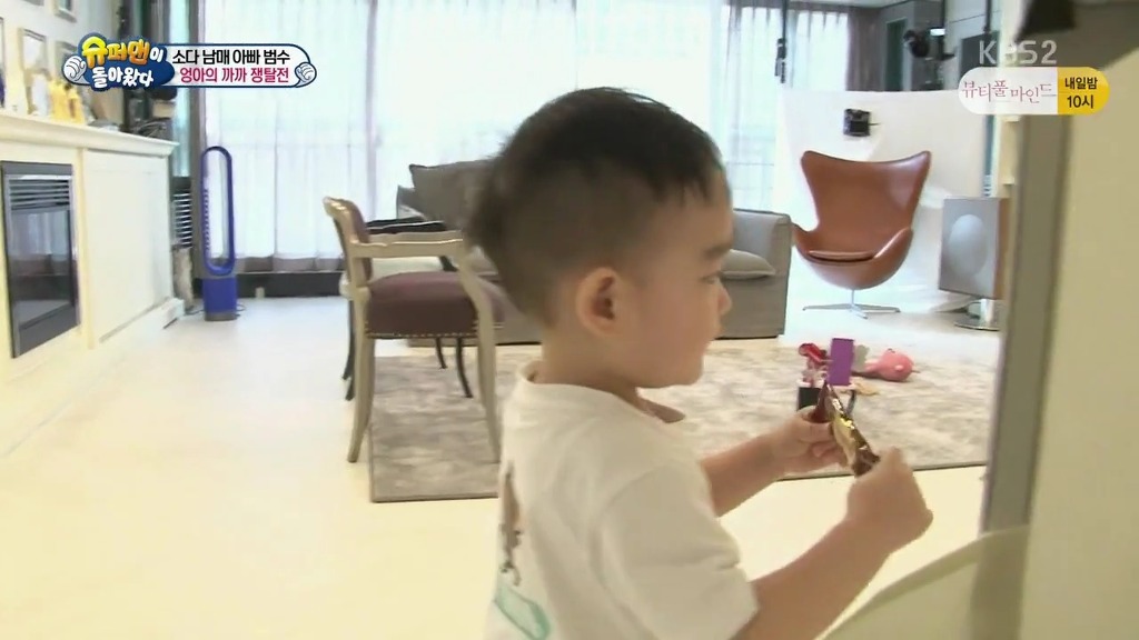 [슈퍼맨이돌아왔다] 엉아 다을이가 삼촌한테 까까를 얻어내기 | 인스티즈