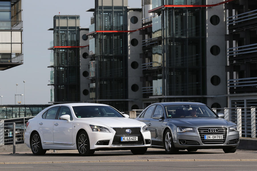 아우디 A8 4.0 vs 렉서스 LS 600h | 인스티즈