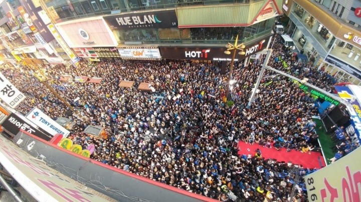 문재인 부산 유세 상황.jpg | 인스티즈