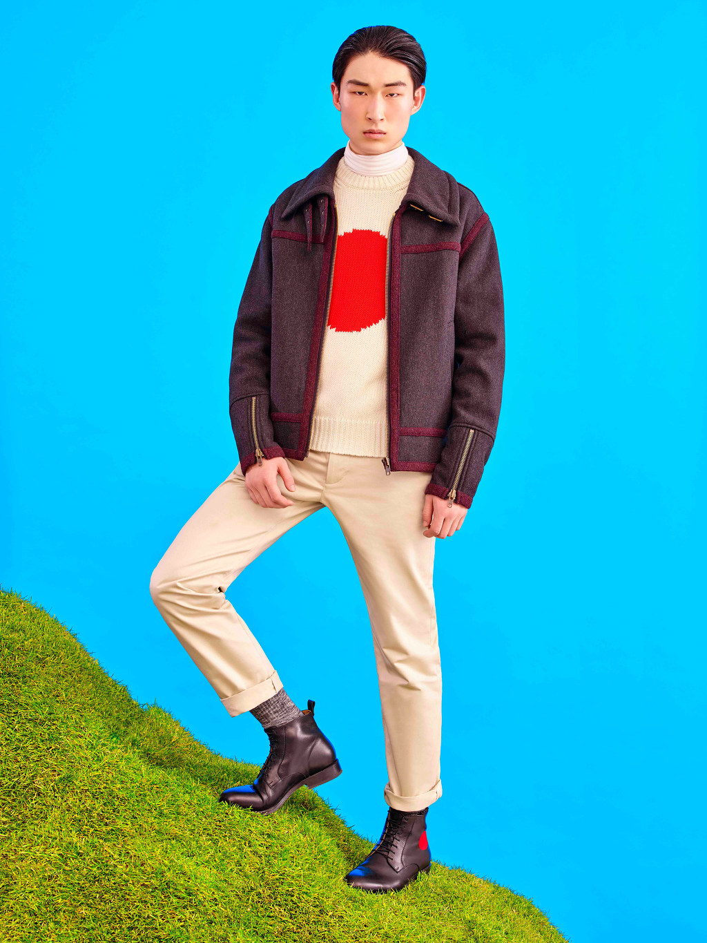 [메종키츠네] 단 1년만에 한국에게 빅엿을 선사하는 Maison Kitsune 2016.17 F/W 컬렉션 | 인스티즈