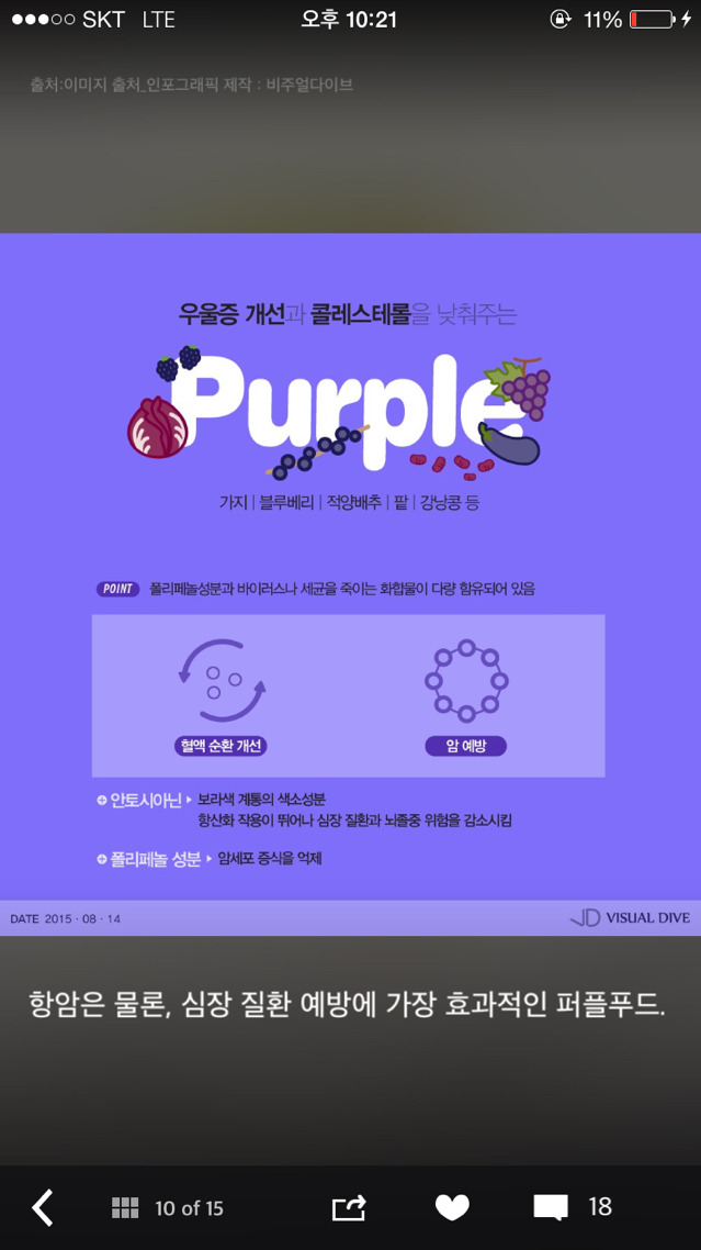 7가지 컬러푸드로 건강하게 사는 법 | 인스티즈