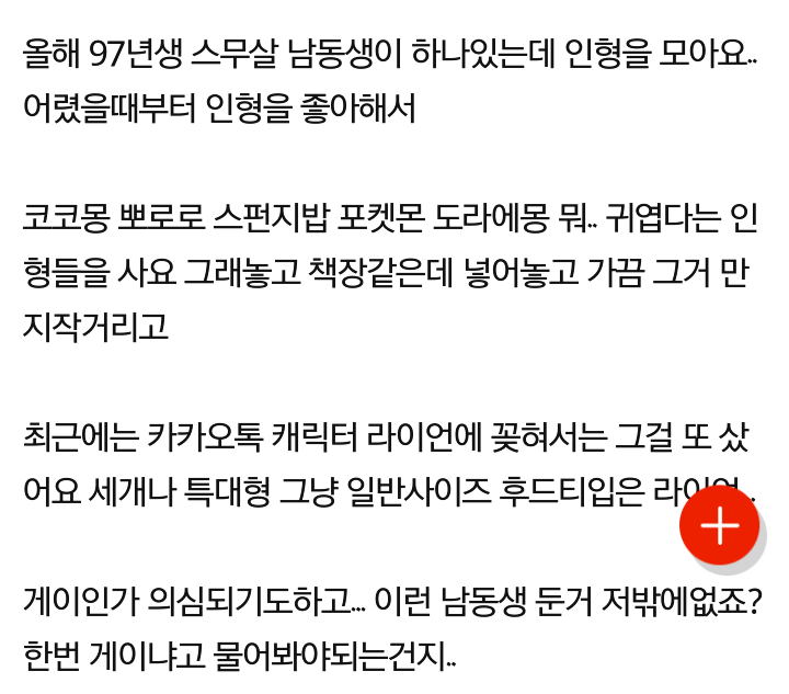 남동생이 게이인거 같아요.jpg | 인스티즈