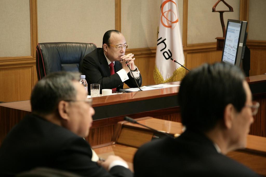 어느 국내 대기업의 임원급 회의 장면 | 인스티즈
