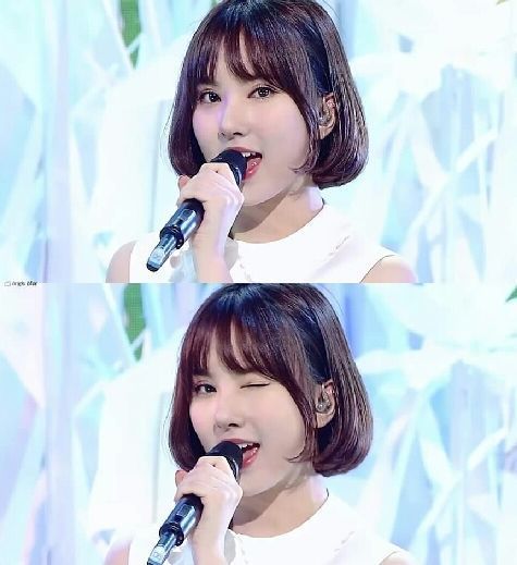 윙크 장인 여자친구 은하.jpgif | 인스티즈