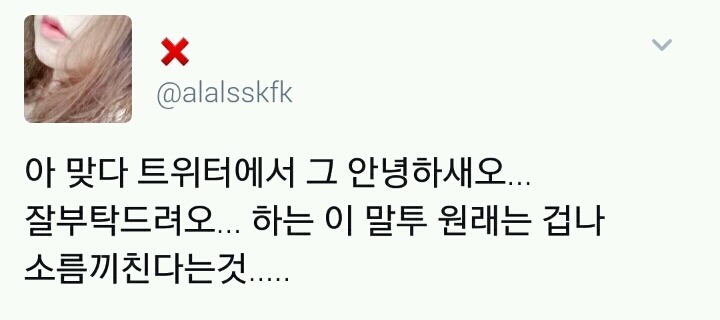 안녕하새오 저애오 말투는 사실 소름끼치는 상황에서 쓰인 말투이다 (사람에 따라 무서울수 있음 | 인스티즈