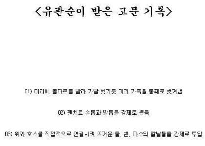 독립운동가분들이 일본인들에게 받았던 고문 | 인스티즈