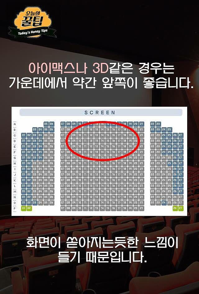 영화관 자리 선택하는 방법 | 인스티즈