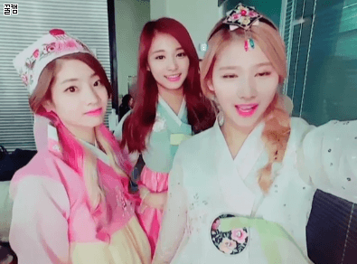 한복 입은 트와이스 | 인스티즈
