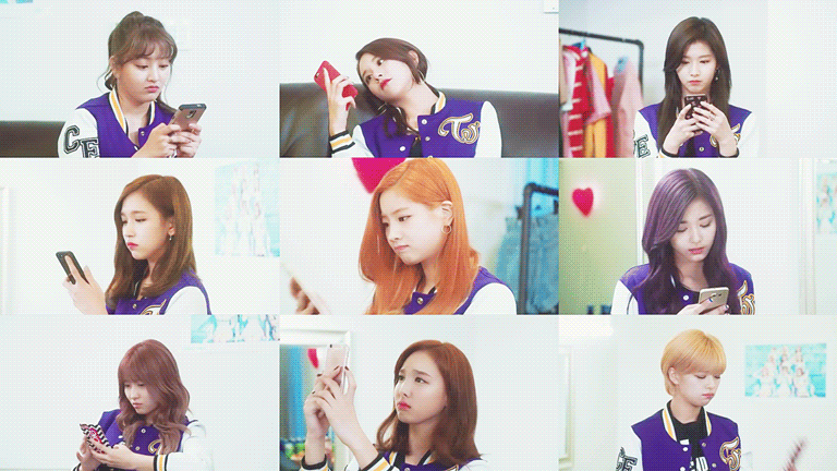 [twice] 트와이스 이번3집 TT 9분할짤.gif | 인스티즈