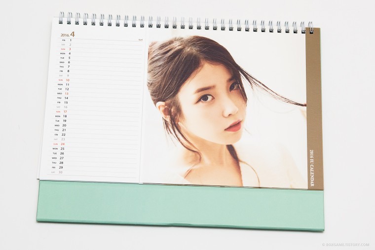 아이유 (IU) 2016년 달력 | 인스티즈