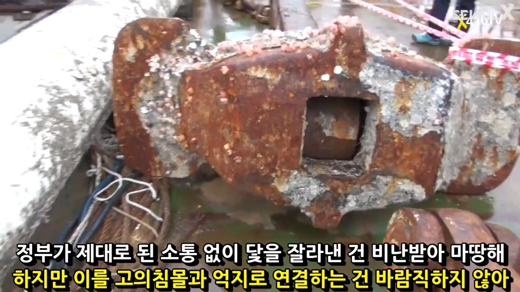 파파이스 닻 고의침몰설에 반박하는 자로 세월 X | 인스티즈