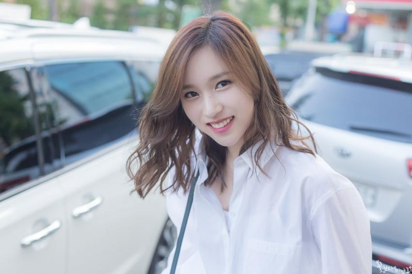 뮤직뱅크 출근길 미나 | 인스티즈