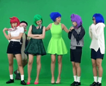 인사이드아웃 페러디 에이핑크(갓빙봉 윤보미) | 인스티즈