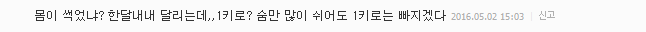 달리기 열심히 해도 살 안 빠지는 이유 4 | 인스티즈