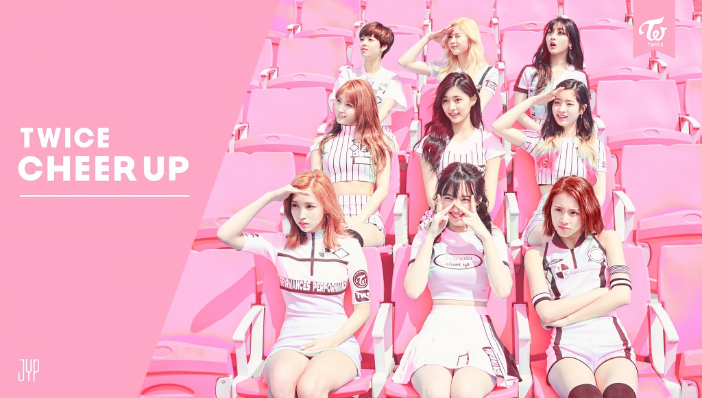 트와이스 치얼업 색깔별 바탕화면 5종 | 인스티즈