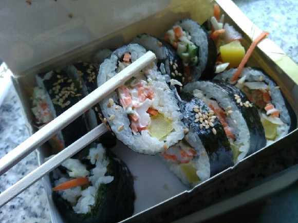 지금은 김가네 정식메뉴에서 사라지고 없는 김밥 | 인스티즈