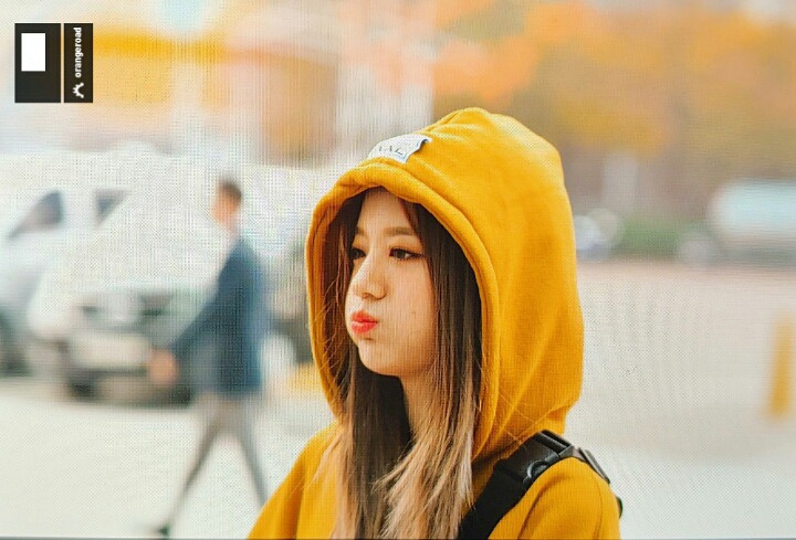 [fromis_9] 노지선의 머리 색을 탐내는 장규리.gif | 인스티즈