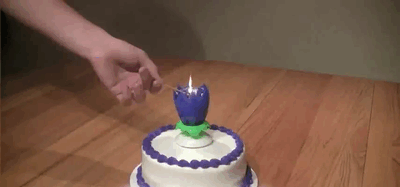 케이크 촛불 간지.gif | 인스티즈