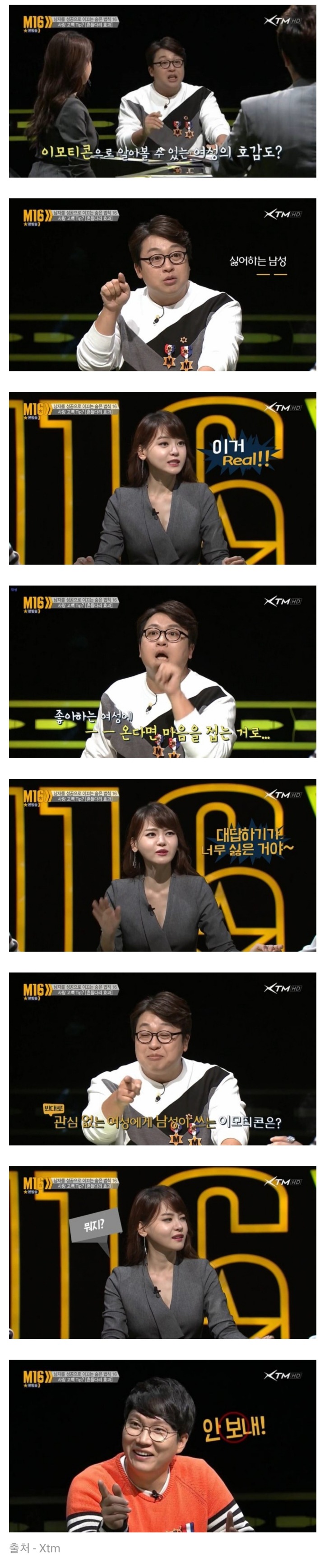 여성이 싫어하는 남성에게 보내는 톡 신호 | 인스티즈