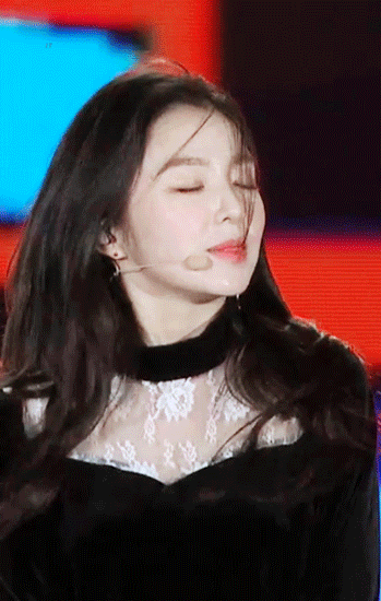 청순한 흑발 아이린.gif | 인스티즈