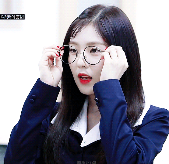 동그란 안경쓴 귀요미 아이린.gif | 인스티즈