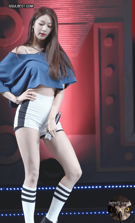 비율는 전 나인뮤지스 민하.gif | 인스티즈