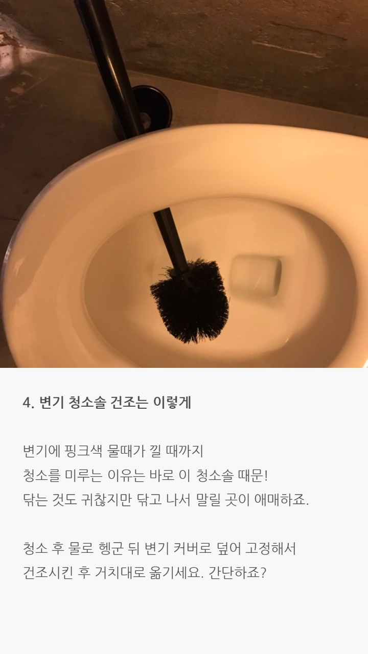 화장실 간단하게 청소하는방법 | 인스티즈