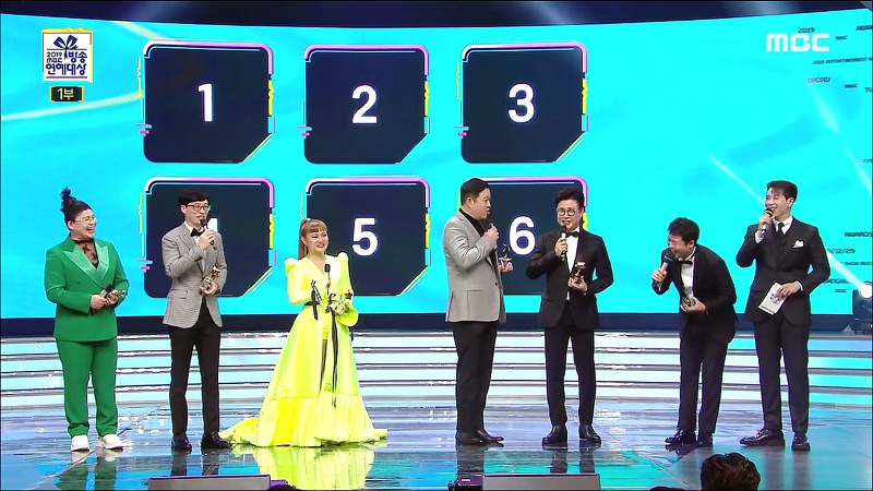 [2019MBC방송연예대상] 유재석&amp;박나래VS구색즈 대상 공약 뽑기 | 인스티즈