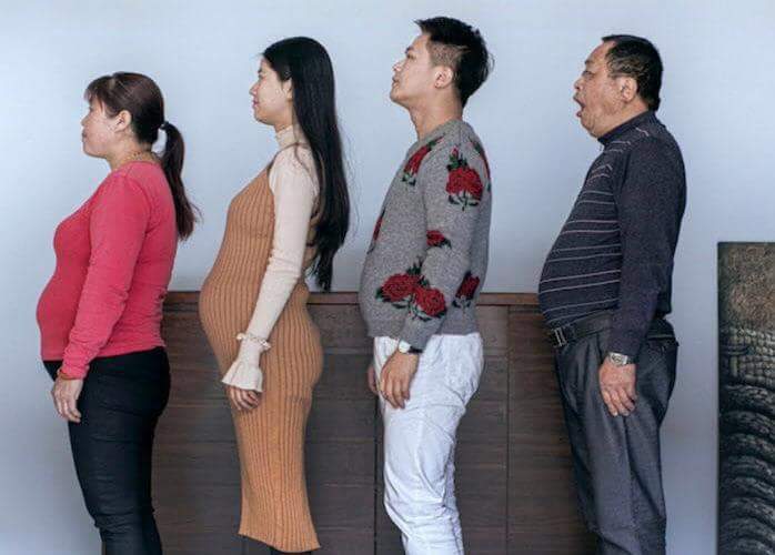 중국에서 표창받은 일가족 다이어트짤 | 인스티즈