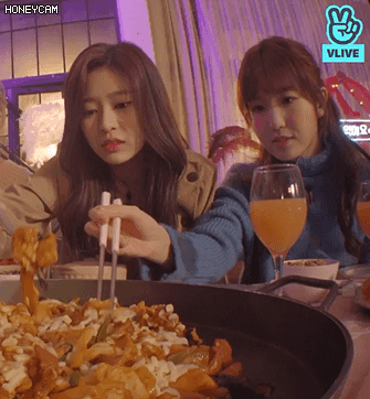 작년 대참사났던 아이즈원 닭갈비 먹방라이브 | 인스티즈