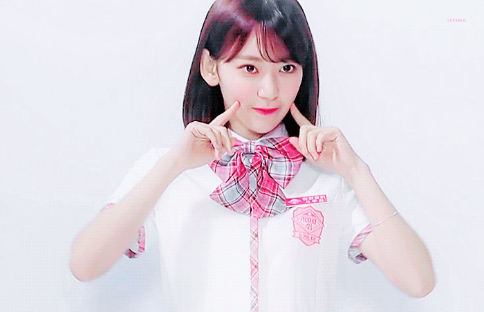 프로듀스48 5화 사쿠라 움짤.gif | 인스티즈