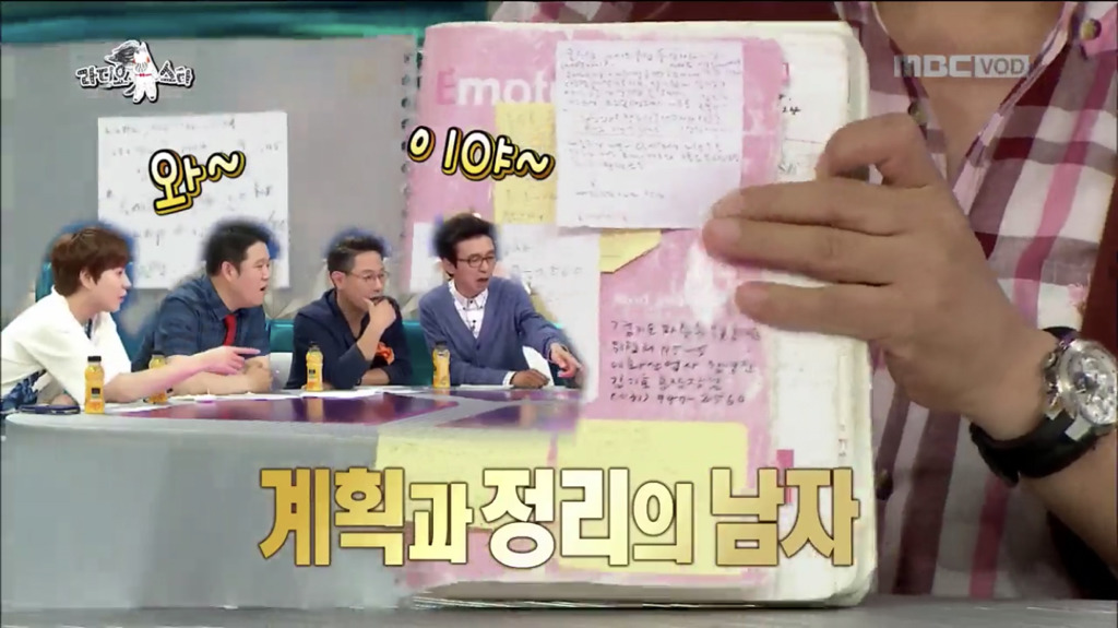 28년동안 하루도 안 거르고 썼다는 윤형주 다이어리. JPG | 인스티즈