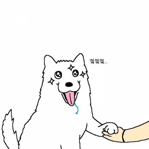 개가 치킨 먹고 싶어하는 만화 | 인스티즈