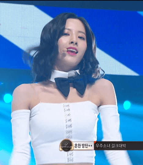 오늘자 섹시가수 우주소녀 보나 ㄷㄷ.gif | 인스티즈