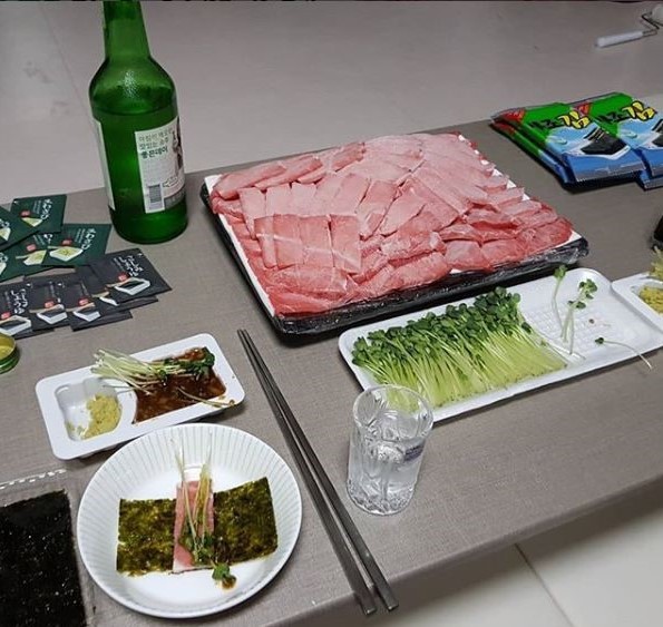 다랑어참치회 이미지